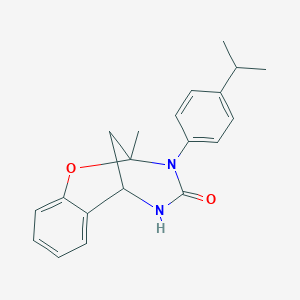 3-(4-isopropylphenyl)-2-methyl-2,3,5,6-tetrahydro-4H-2,6-methano-1,3,5-benzoxadiazocin-4-one