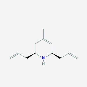 molecular formula C12H19N B3013422 rac-(2S,6R)-2,6-Diallyl-4-methyl-1,2,3,6-tetrahydropyridine CAS No. 1055027-35-4