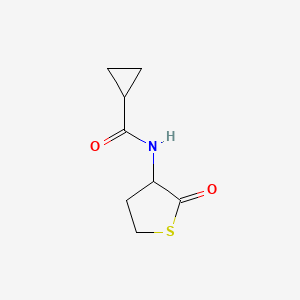 N-(2-oxotetrahydrothiophen-3-yl)cyclopropanecarboxamide