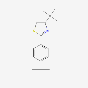 4-(Tert-butyl)-2-[4-(tert-butyl)phenyl]-1,3-thiazole