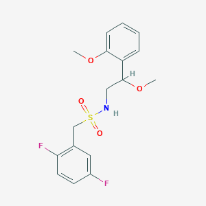 1-(2,5-difluorophenyl)-N-(2-methoxy-2-(2-methoxyphenyl)ethyl)methanesulfonamide