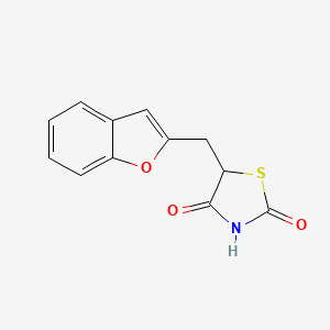 5-(1-Benzofuran-2-ylmethyl)-1,3-thiazolane-2,4-dione