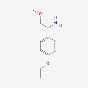 1-(4-Ethoxyphenyl)-2-methoxyethan-1-amine