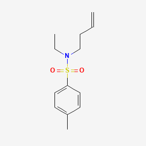 molecular formula C13H19NO2S B3013702 N-but-3-enyl-N-ethyl-4-methylbenzenesulfonamide CAS No. 10285-79-7