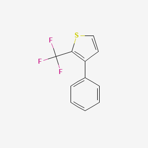 3-Phenyl-2-(trifluoromethyl)thiophene