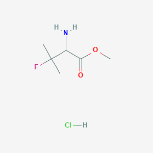 Methyl 2-amino-3-fluoro-3-methylbutanoate hydrochloride