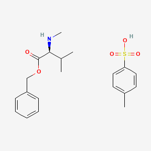 B3013747 N-alpha-Methyl-L-valine benzyl ester P-tosylate CAS No. 174224-62-5; 42492-62-6