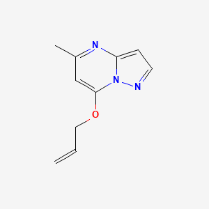 5-Methyl-7-(prop-2-en-1-yloxy)pyrazolo[1,5-a]pyrimidine
