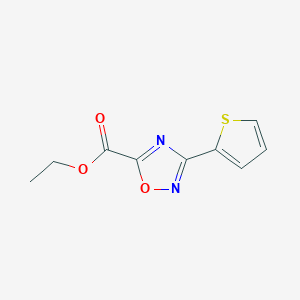 Ethyl 3-(2-thienyl)-1,2,4-oxadiazole-5-carboxylate
