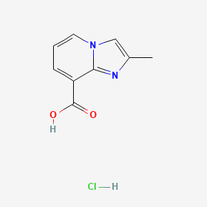 2-Methylimidazo[1,2-a]pyridine-8-carboxylic acid;hydrochloride