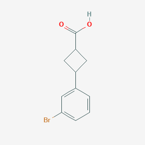 3-(3-Bromophenyl)cyclobutanecarboxylic Acid