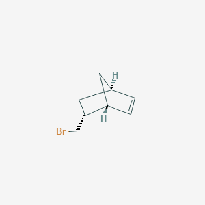 molecular formula C8H11Br B3013850 rel-(1R,4R,5R)-5-(Bromomethyl)bicyclo[2.2.1]hept-2-ene CAS No. 16002-25-8