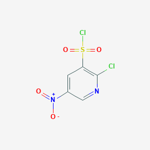 2-Chloro-5-nitropyridine-3-sulfonyl chloride