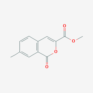 molecular formula C12H10O4 B3014028 Methyl 7-methyl-1-oxo-1h-isochromene-3-carboxylate CAS No. 951896-46-1