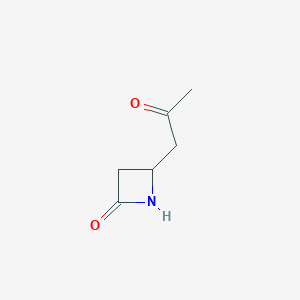 4-(2-Oxopropyl)azetidin-2-one