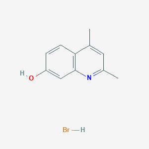 2,4-Dimethylquinolin-7-ol;hydrobromide