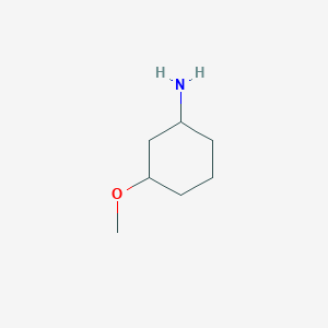 molecular formula C7H15NO B3014197 3-Methoxycyclohexan-1-amine CAS No. 4342-44-3