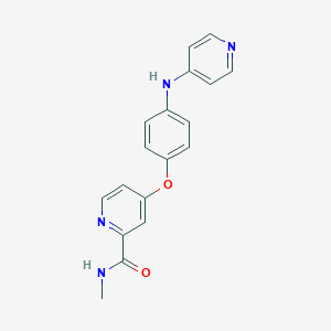 N-Methyl-4-[4-(pyridin-4-ylamino)phenoxy]pyridine-2-carboxamide