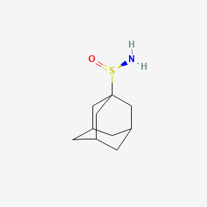 molecular formula C10H17NOS B3014220 (R)-Adamantane-1-sulfinamide CAS No. 446021-74-5; 669091-07-0