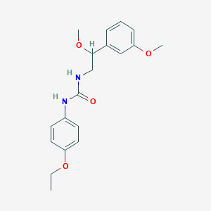 B3014327 1-(4-Ethoxyphenyl)-3-(2-methoxy-2-(3-methoxyphenyl)ethyl)urea CAS No. 1797880-59-1