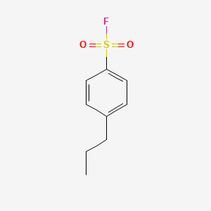 molecular formula C9H11FO2S B3014390 4-Propylbenzenesulfonyl fluoride CAS No. 1368659-23-7