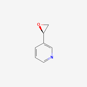 molecular formula C7H7NO B3014457 3-[(2S)-oxiran-2-yl]pyridine CAS No. 329281-07-4