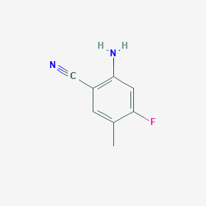 2-Amino-4-fluoro-5-methylbenzonitrile