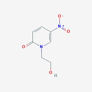1-(2-Hydroxyethyl)-5-nitro-1,2-dihydropyridin-2-one
