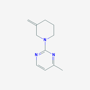 4-Methyl-2-(3-methylidenepiperidin-1-yl)pyrimidine