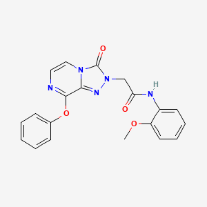 N-(2-methoxyphenyl)-2-(3-oxo-8-phenoxy-[1,2,4]triazolo[4,3-a]pyrazin-2(3H)-yl)acetamide