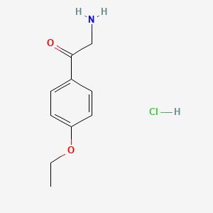 2-Amino-1-(4-ethoxyphenyl)ethanone hydrochloride