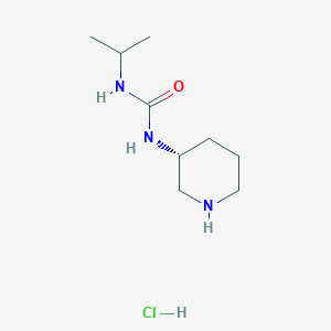 (R)-1-(Piperidin-3-yl)-3-(propan-2-yl)urea hydrochloride
