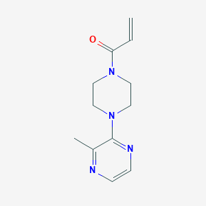 1-[4-(3-Methylpyrazin-2-yl)piperazin-1-yl]prop-2-en-1-one