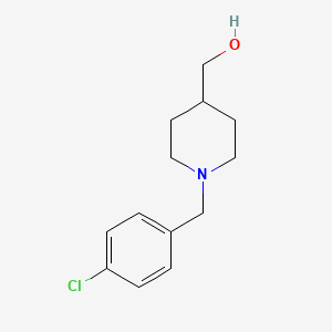 (1-(4-Chlorobenzyl)piperidin-4-yl)methanol