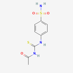 N-[(4-sulfamoylphenyl)carbamothioyl]acetamide