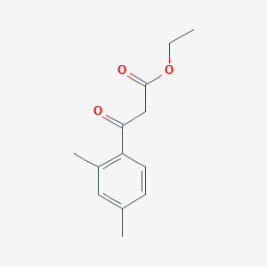 molecular formula C13H16O3 B3014961 Ethyl 3-(2,4-dimethylphenyl)-3-oxopropanoate CAS No. 51725-81-6