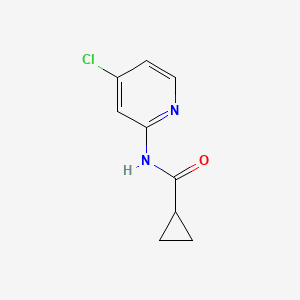 N-(4-chloropyridin-2-yl)cyclopropanecarboxamide