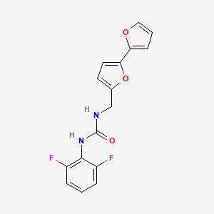 1-([2,2'-Bifuran]-5-ylmethyl)-3-(2,6-difluorophenyl)urea