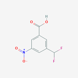 3-(Difluoromethyl)-5-nitrobenzoic acid