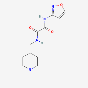 N1-(isoxazol-3-yl)-N2-((1-methylpiperidin-4-yl)methyl)oxalamide