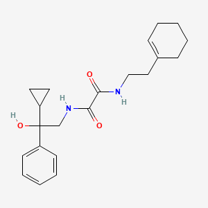 N1-(2-(cyclohex-1-en-1-yl)ethyl)-N2-(2-cyclopropyl-2-hydroxy-2-phenylethyl)oxalamide