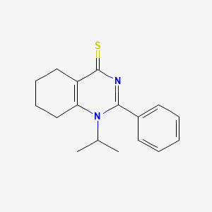 1-isopropyl-2-phenyl-5,6,7,8-tetrahydroquinazoline-4(1H)-thione
