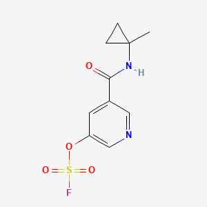3-Fluorosulfonyloxy-5-[(1-methylcyclopropyl)carbamoyl]pyridine