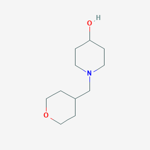 1-[(Oxan-4-yl)methyl]piperidin-4-ol