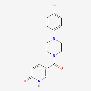5-[4-(4-Chlorophenyl)piperazine-1-carbonyl]pyridin-2-ol