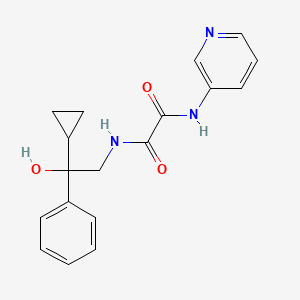 N1-(2-cyclopropyl-2-hydroxy-2-phenylethyl)-N2-(pyridin-3-yl)oxalamide