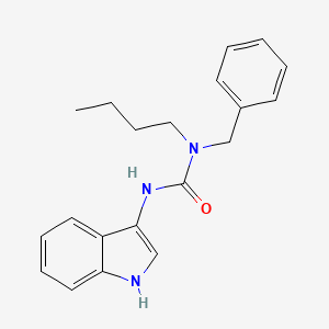 molecular formula C20H23N3O B3015779 1-benzyl-1-butyl-3-(1H-indol-3-yl)urea CAS No. 941926-70-1