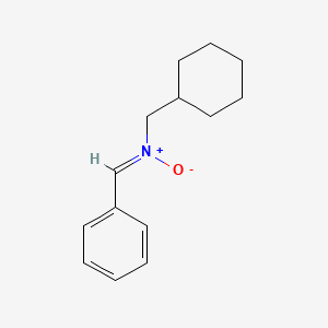 (cyclohexylmethyl)[(Z)-phenylmethylidene]ammoniumolate