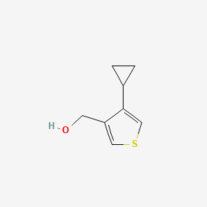 (4-Cyclopropylthiophen-3-yl)methanol