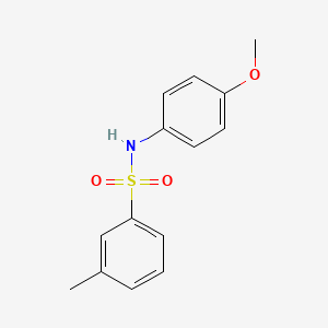 N-(4-methoxyphenyl)-3-methylbenzenesulfonamide